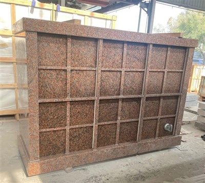 Maple Wouj Granite Columbarium Kremasyon