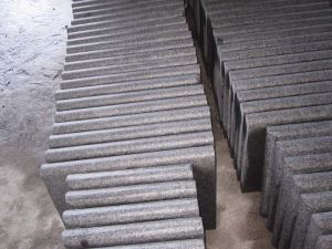 Lachin nwa pèl G684 Flamed Granite Mosaïque pou FACE rezèvwa dlo