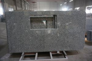 G623 Lachin Rosa Bêta lalin pèl an ajan granmoun cheve blan Granite kizin Countertops & tèt pretansyon chanm twalèt