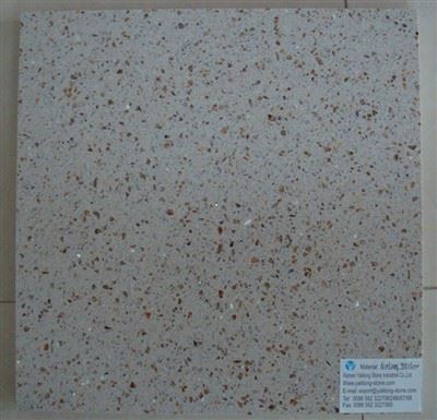 Atifisyèl Quartz Dalles Galaksi jòn